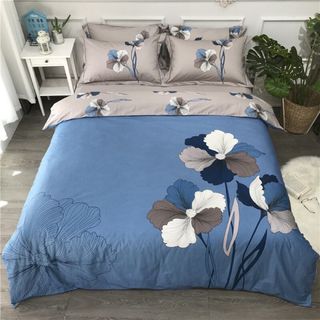 Bộ Chăn Ga Gối Cotton Silk