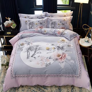 Bộ Chăn Ga Gối Cotton Silk
