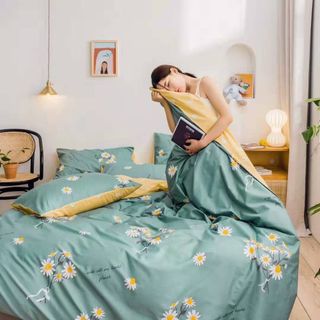 Bộ Chăn Ga Gối Cotton Poly MẪU MỚI giá sỉ