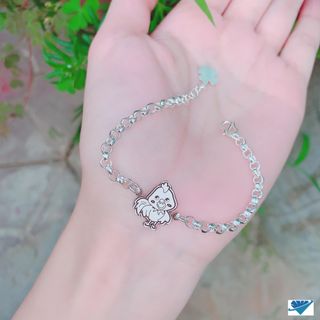 Lắc tay bạc cho mẹ và bé