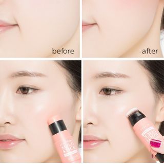 Má hồng dạng thỏi 3in1 kèm cọ