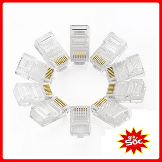 Đầu mạng RJ45 Nhựa 100 cái giá sỉ