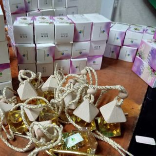Tinh dầu thơm treo phòng treo xe Co 10 mui cho cả nhà cung chọn nhe