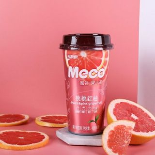 Trà Meco hoa quả vị Đào bưởi 400ml