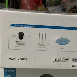 Camera P2PCAMPLUSSG6816Y-WR Mẫu mới 2020 1080p