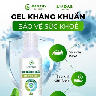 GEL RỬA TAY KHÔ 120ML ĐAN THY COSMETIC hàng chuẩn - có giấy công bố - an toàn