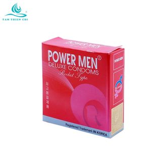 Bao cao su Powermen ROCKET hộp 3 cái