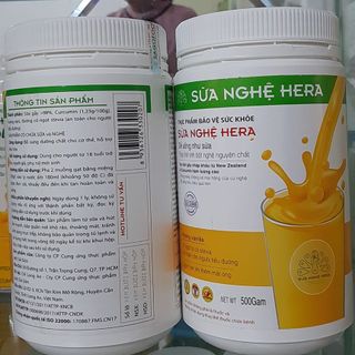 Sữa Nghệ Hera Thay Thế Tinh Bột Nghệ