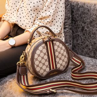 Túi dải thổ cẩm nhỏ tròn