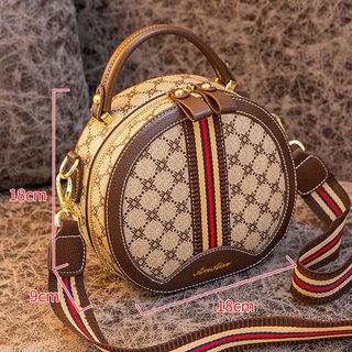 Túi dải thổ cẩm nhỏ tròn