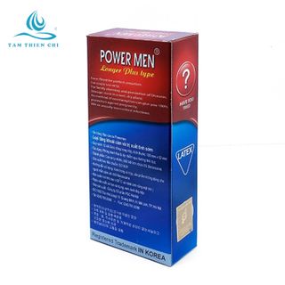 Bao cao su Powermen Ngọc trai hộp 12 cái