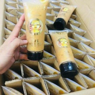 Nạ vàng 24k colagen trắng da mờ nếp nhăn