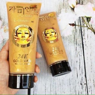 Nạ vàng 24k colagen trắng da mờ nếp nhăn
