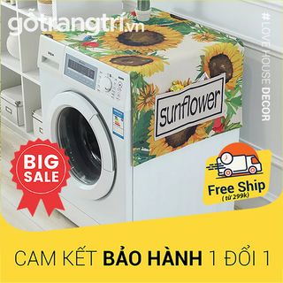 Khăn trải máy giặt tiện lợi sạch sẽ kích thước 60 x 140cm