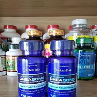 Viên uống tăng cường nội tiết tố DHEA 50mg Puritan’s Pride của Mỹ