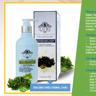 Kem Dưỡng Ẩm Làm Khỏe Da Lotion Tảo Biển