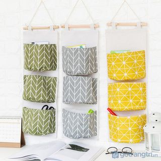 Túi vải túi đựng đồ lưu trữ đồ canvas đựng vật dụng