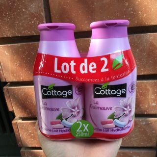 Sữa tắm Cottage Pháp cặp 2 chai x 250ml