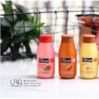 Set 4 chai Sữa tắm Cottage Pháp mini x 50ml siêu dễ thương nha