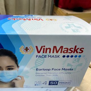 Khẩu Trang Y Tế 4 Lớp Kháng Khuẩn Hàng Công Ty