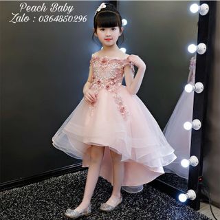 ĐẦM CÔNG CHÚA BÉ GÁI HỒNG ĐUÔI NHẠT