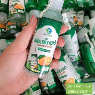 gel rửa tay khô kháng LifeGreen 120ml