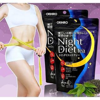 Trà giảm cân Orihiro night diet tea Nhật Bản giá sỉ