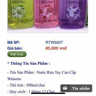 Nước rửa tay waston hàng Thái Lan giá sỉ