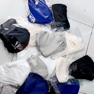 Khẩu trang vải Poly 2 lớp