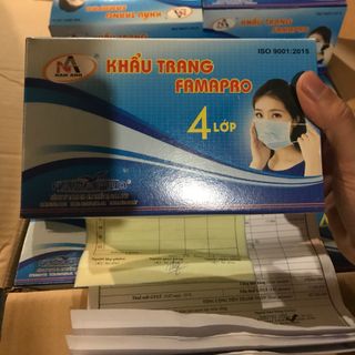 Khẩu trang y tế fama giấy kháng khuẩn