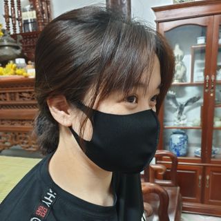 Khẩu trang vải hàng đẹp vải Poly