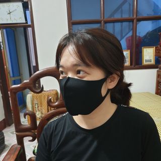 Khẩu trang vải hàng đẹp vải Poly