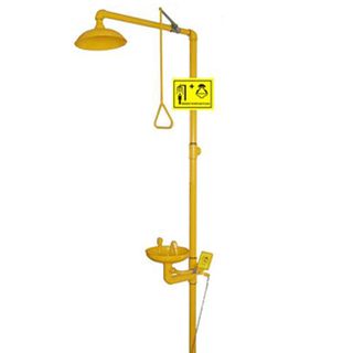Vòi rửa mắt và tắm khẩn cấp UK306 vòi sen tắm khẩn cấp bồn rửa mắt và tắm kết hợp