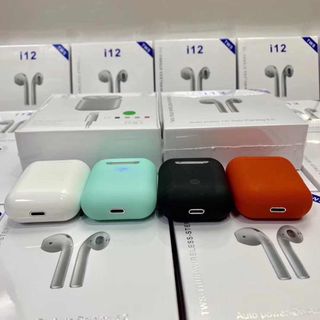 Tai Nghe Bluetooth 50 I12 TWS Cảm Ứng Nhét Tai Không Dây