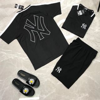 Bộ thể thao nam NY thun lạnh co dãn 4 chiều