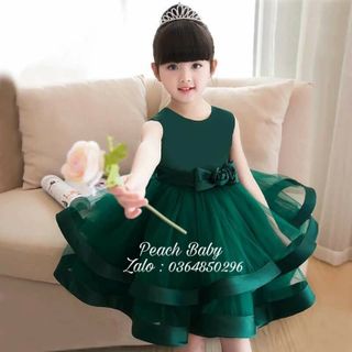 ĐẦM CÔNG CHÚA BÉ GÁI XANH RÊU