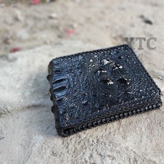 Ví cá sấu khâu viền