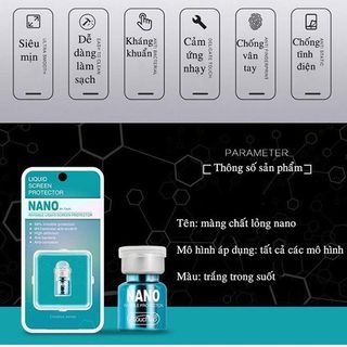Nước Phủ Nano Màn Hình Điện Thoại Đa Năng Chống Nước Chống Bám Bụi