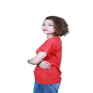 Áo thun cổ tròn tay ngắn unisex