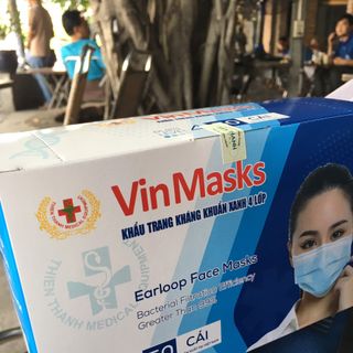 Khẩu Trang Y Tế 4 Lớp Kháng Khuẩn Hàng Công Ty