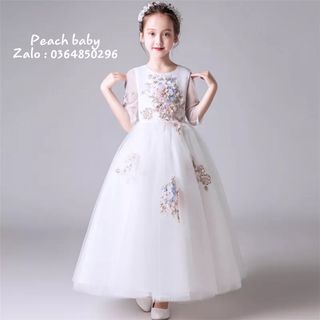 ĐẦM CÔNG CHÚA CHO BÉ TRẮNG DÀI