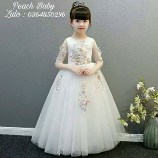 ĐẦM CÔNG CHÚA CHO BÉ TRẮNG DÀI
