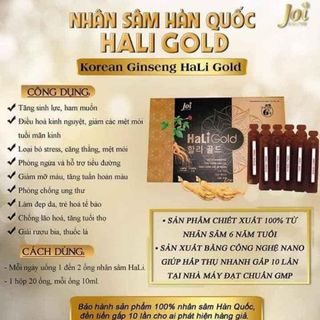 Nhân sâm Hàn Quốc Hali Gold