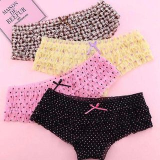 Quần lưới hoa xếp tầng siêu dễ thương cho bạn gái Mã 303