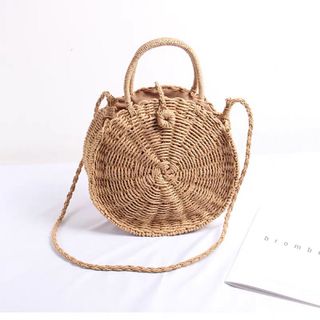 Túi Cói Cặp Tròn Cỡ Nhỏ Xinh Xinh