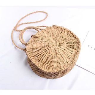 Túi Cói Cặp Tròn Cỡ Nhỏ Xinh Xinh