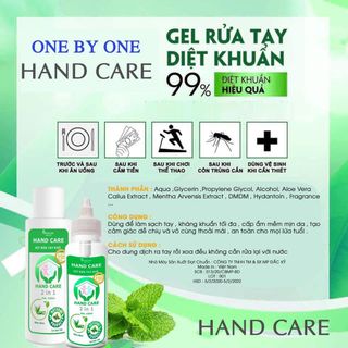 GEL RỬA TAY KHÔ KHÁNG KHUẨN ONE BY ONE