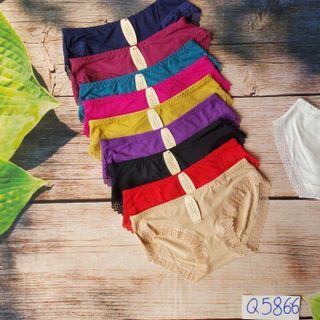 QUẦN LÓT SU THÔNG HƠI VIỀN REN Mã 5866