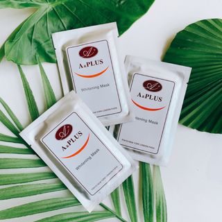 Mặt nạ lá trắng da hộp 6 miếng