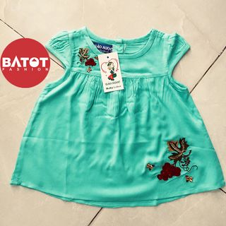 Đồ Bộ Bé Gái Vải Lanh Bảo Ngọc Size Từ 3 Tuổi Đến 7 Tuổi